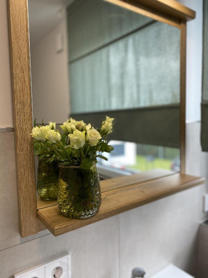 Modernes Apartment Am Hafen Mit Seeblick Grossraeschen Luaran gambar